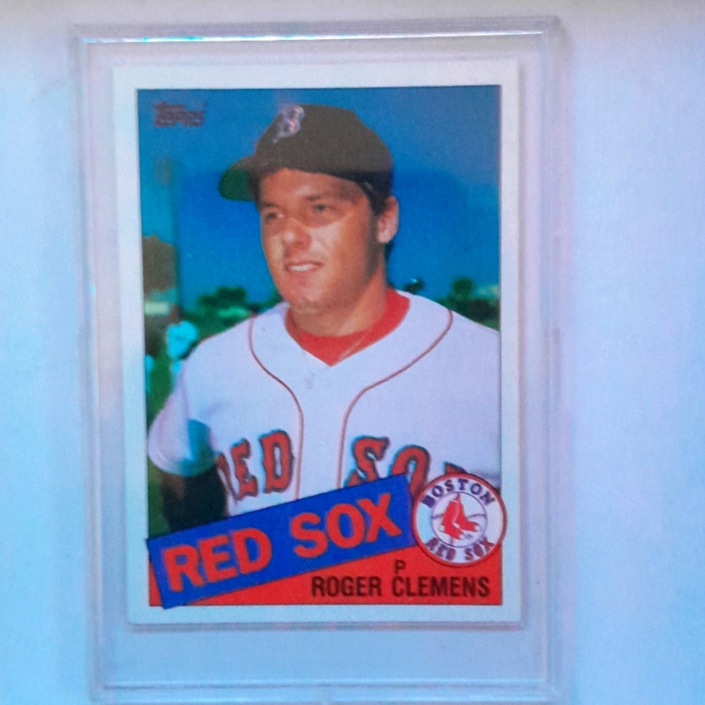 1985 Topps ROGER CLEMENS Rookie Card #181